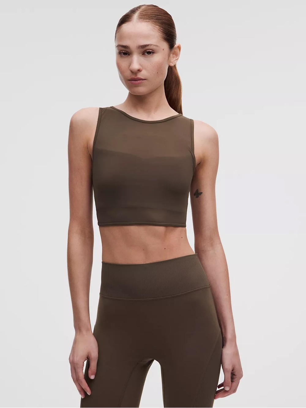 Lululemon Bend This Mesh Bandeau and V-Neck Bra